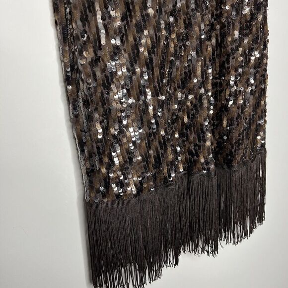 AKIRA Black Sequin Mini Dress - Picture 6 of 14